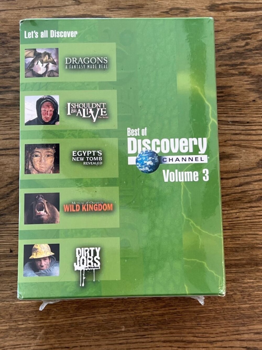 Best Of Discovery Channel Volume 3 DVD Box Set Dragons Wild Kingdom New Sealed